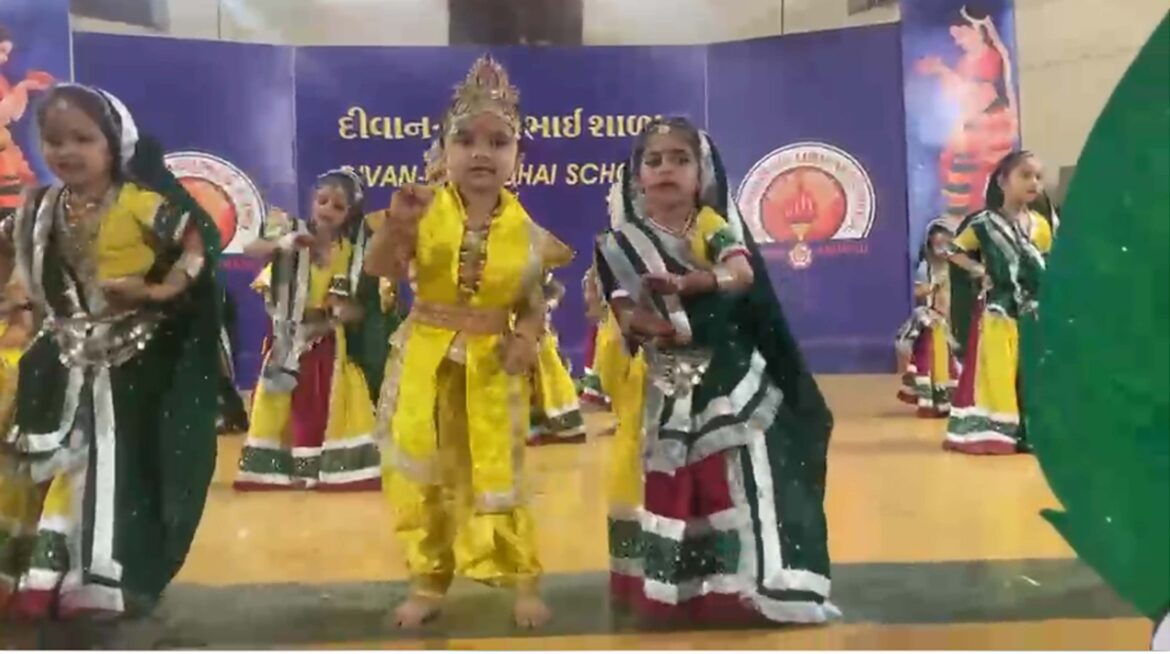 Divan Ballubhai School in  Kankaria, Ahmedabad celebrated Janmashtami with devotion