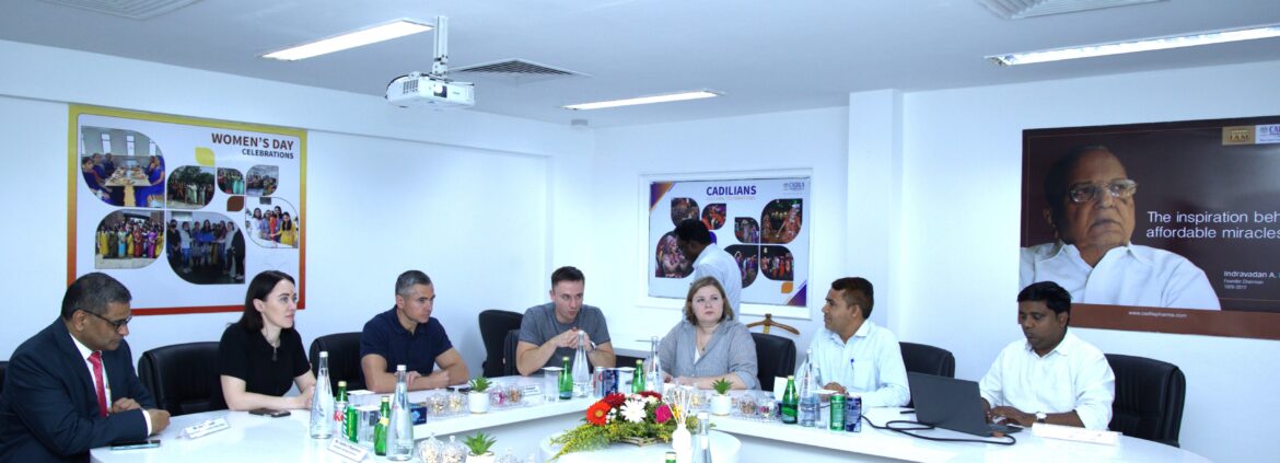 Deputy Governor of Krasnodar Region, Russia Visits Cadila Pharmaceuticals to Strengthen India-Russia Pharma Ties