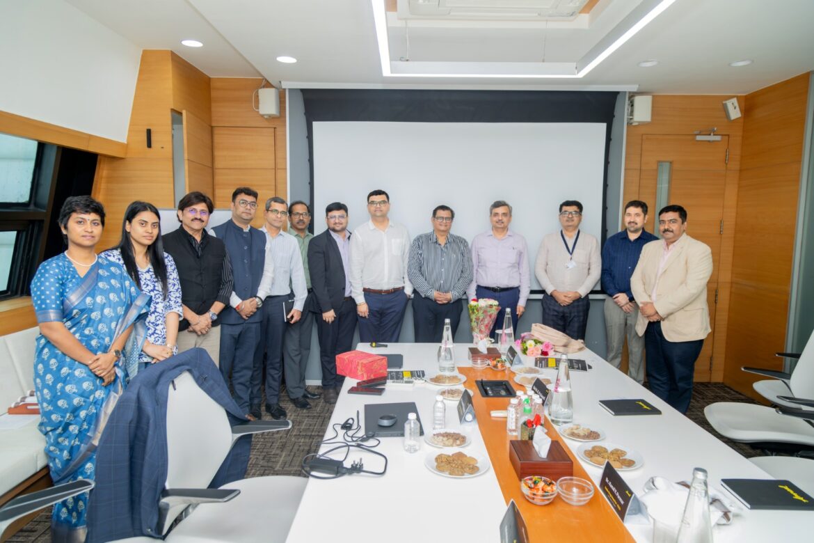 Department of Pharmaceuticals Secretary Shri Manoj Joshi visits Amneal Pharmaceuticals in Ahmedabad