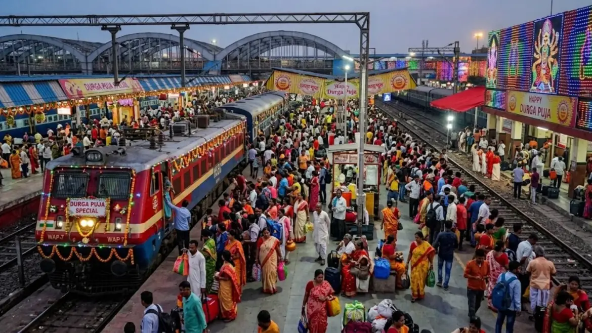 Durga Puja Rush: Ahmedabad–Santragachi Special Train Announced, Bookings Begin