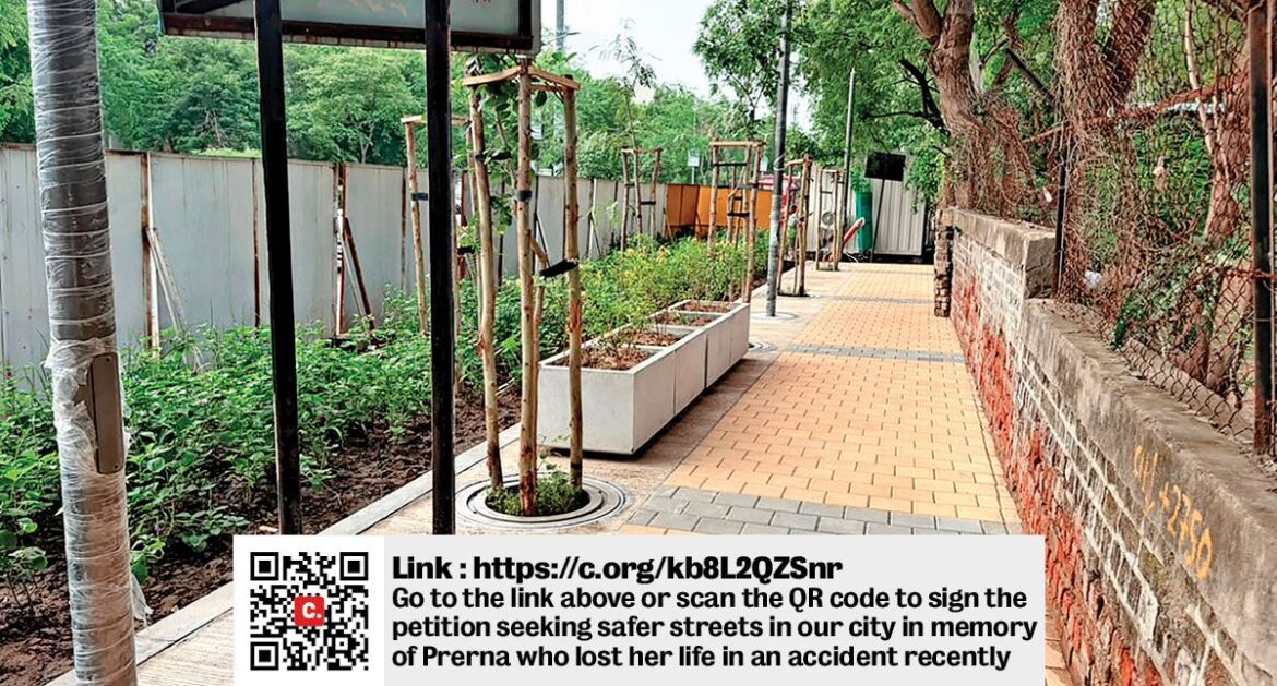 Six Ahmedabad education campuses to get safer footpaths, green buffers