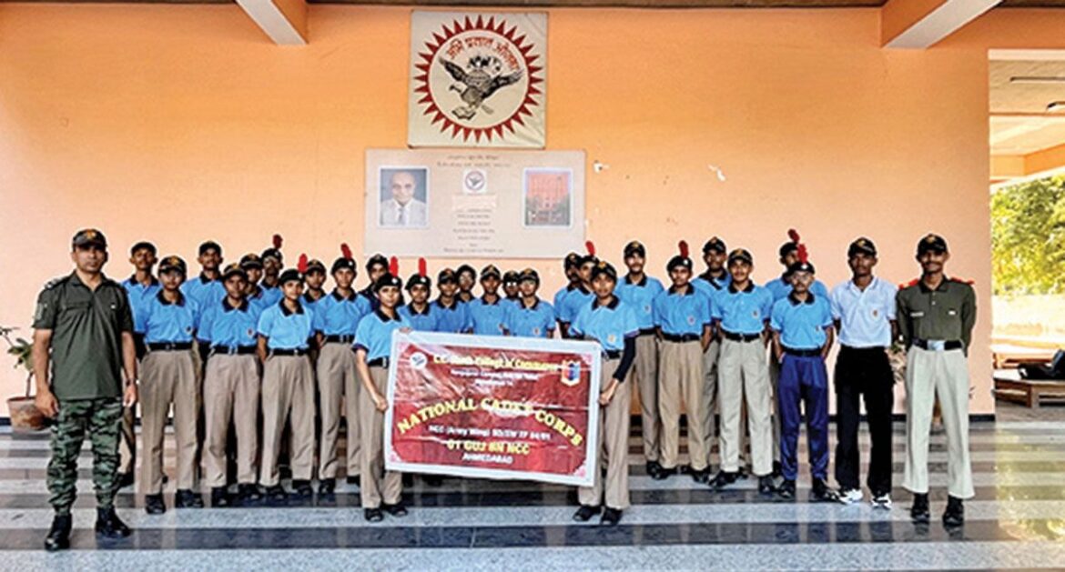 CC Sheth College NCC cadets step up for cleaner city