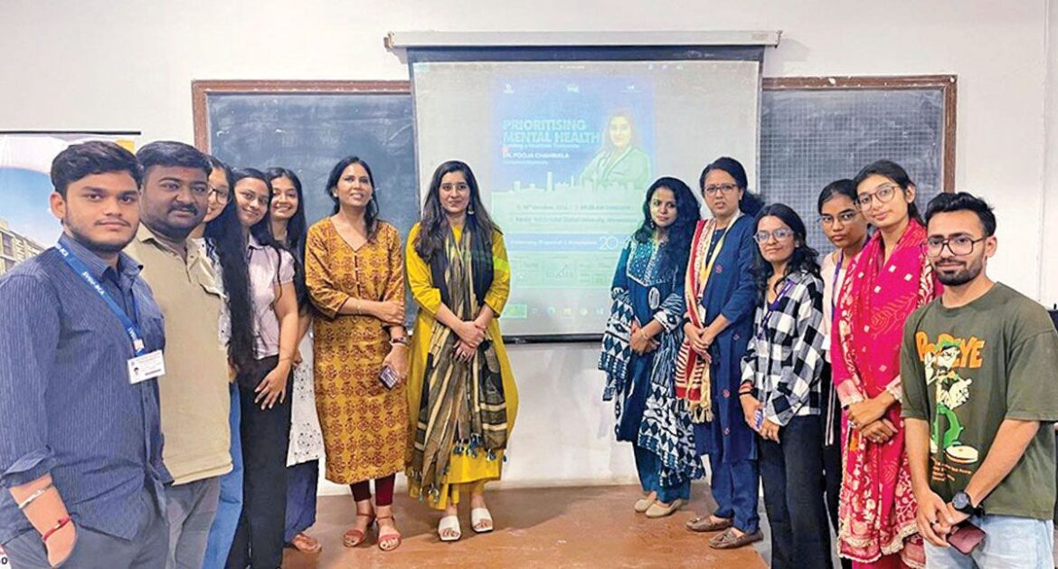 Yi Ahmedabad conducts mental health awareness sessions for 450 students