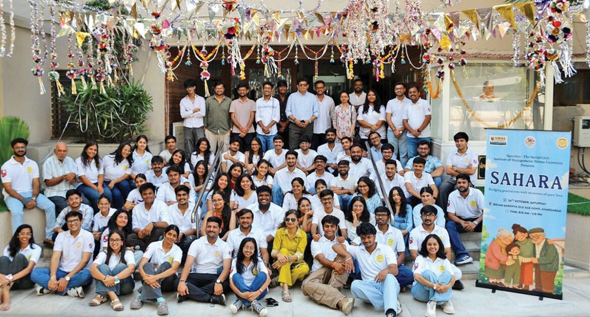 IMNU Students Bring Smiles to Elderly Residents at Old Age Home
