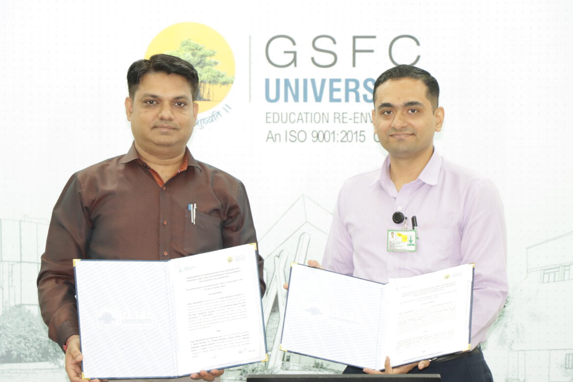 GSFC University Partners with Lupin Manufacturing Solutions Ltd.