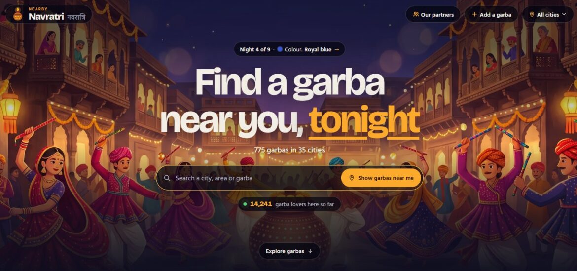 Navratri Special: Discover Garba Events Near You With This Online Platform