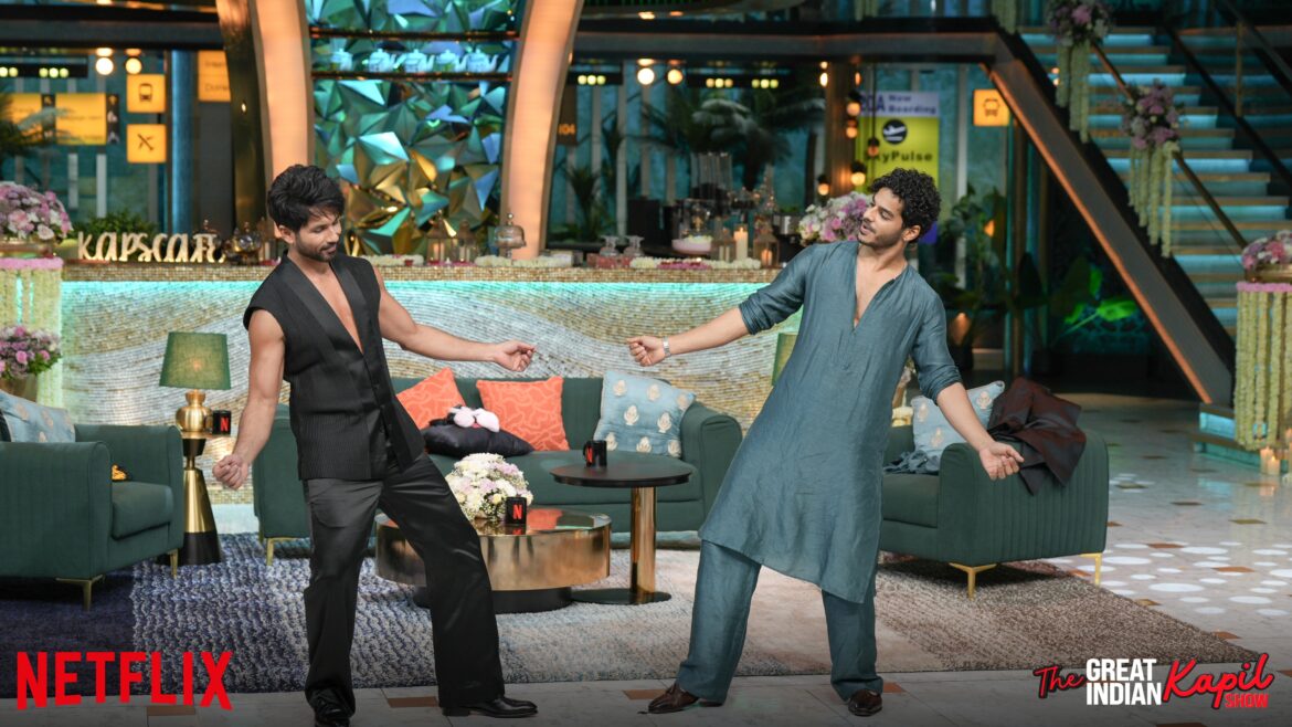 Do Bhai, Dono Tabahi! Shahid Kapoor, Ishaan Khatter and Mira Rajput Bring the Diwali Dhamaka to The Great Indian Kapil Show Season 5