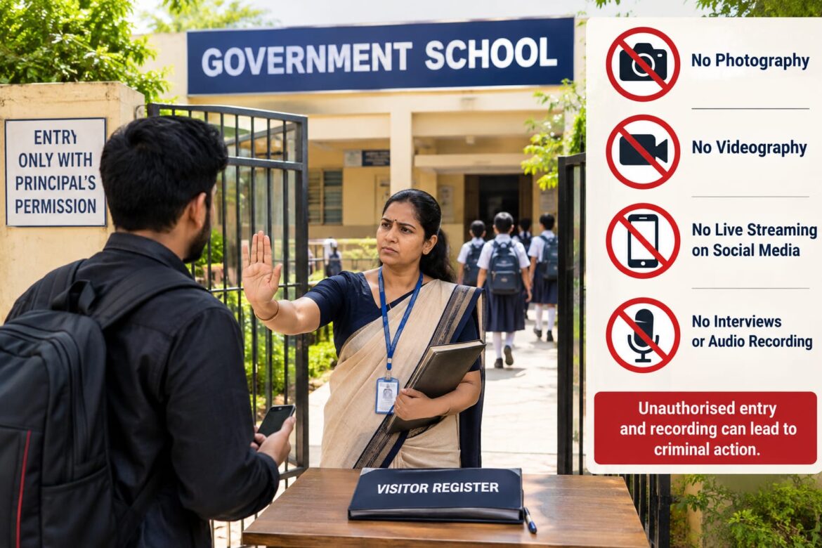 Gujarat Bans Unauthorised School Visits, Photography and Videography